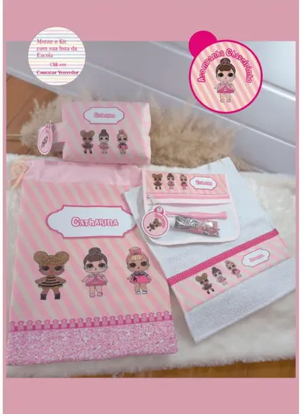 Kit Escolar Personalizado.