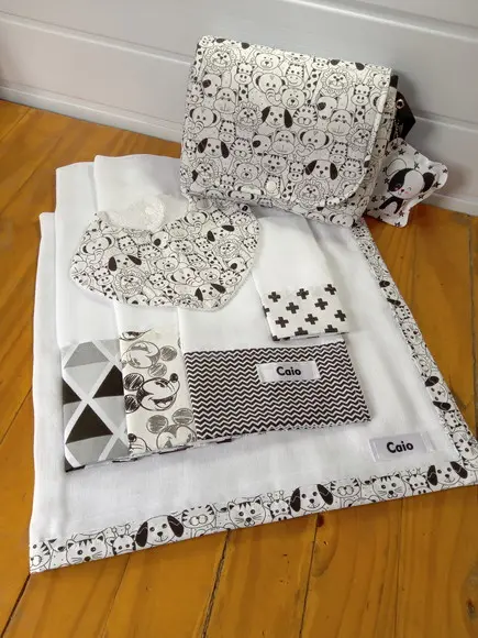 Kit Fraldas de Pano Personalizado.