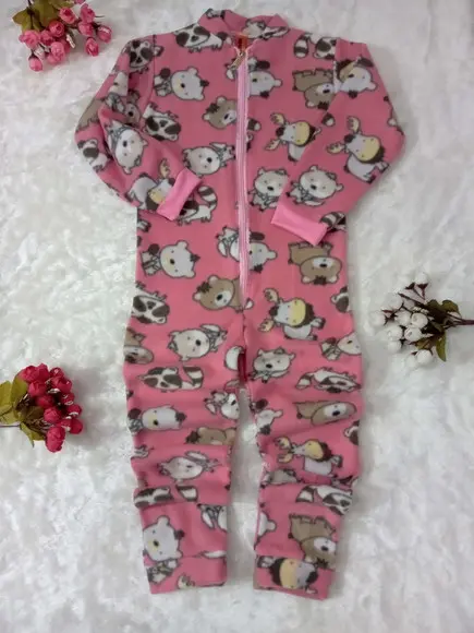 Macacão Pijama em Microsoft. (1, 2 ou 3 anos)
