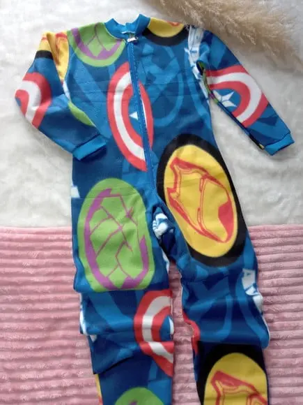 Macacão Pijama em Soft (4 ou 6 Anos)