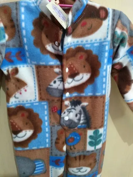 Macacão Pijama em Soft, ( 1 ano )