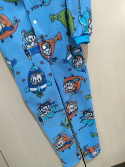 Macacão Pijama em Soft, ( 3 anos)
