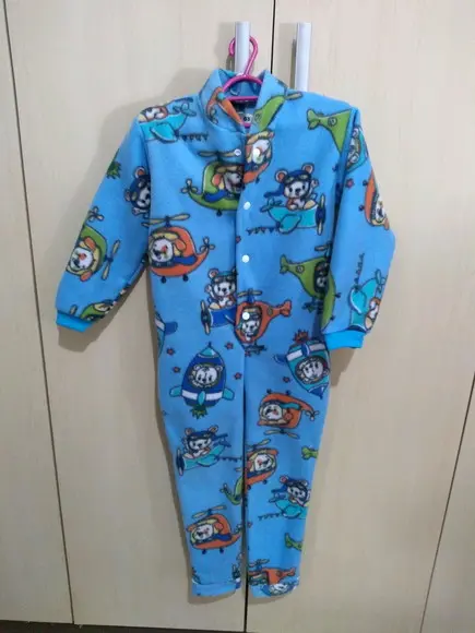 Macacão Pijama em Soft, ( 3 anos)
