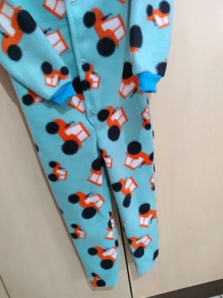 Macacão Pijama em Soft, (1, 2 ou 3 anos)