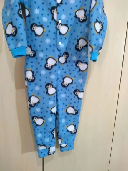 Macacão Pijama em Soft, (1, 2 ou 3 anos)