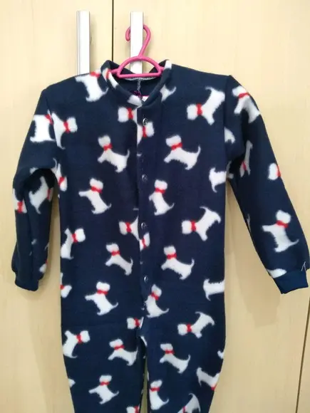 Macacão Pijama em Soft, (1, 2 ou 3 anos)