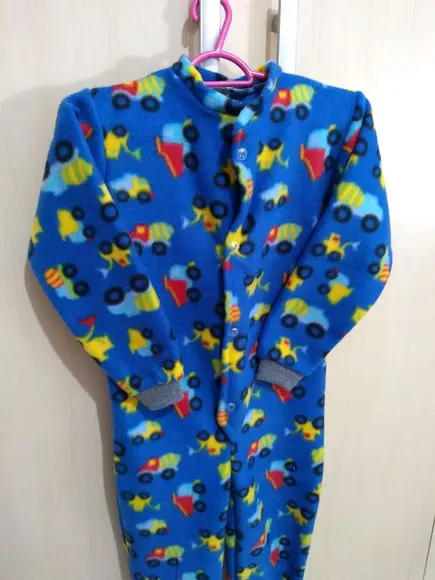 Macacão Pijama em Soft, (1, 2 ou 3 anos)