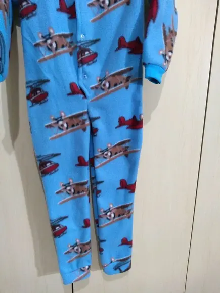 Macacão Pijama em Soft, (1, 2 ou 3 anos)