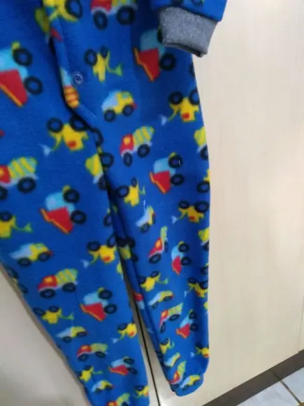 Macacão Pijama em Soft, (1, 2 ou 3 anos)