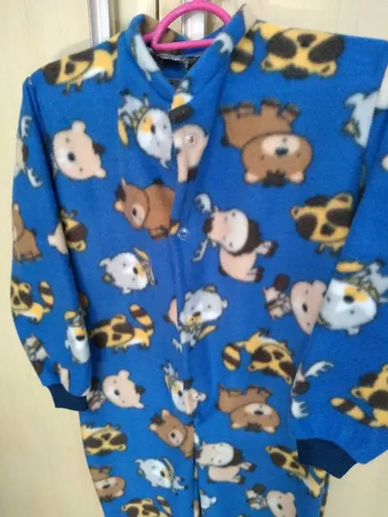 Macacão Pijama em Soft, (1, 2 ou 3 anos)