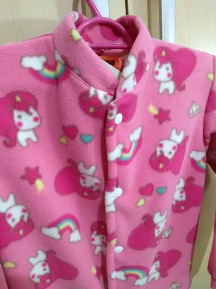 Macacão Pijama em Soft, (1, 2 ou 3 anos)