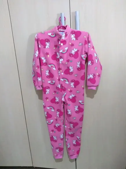 Macacão Pijama em Soft, (1, 2 ou 3 anos)
