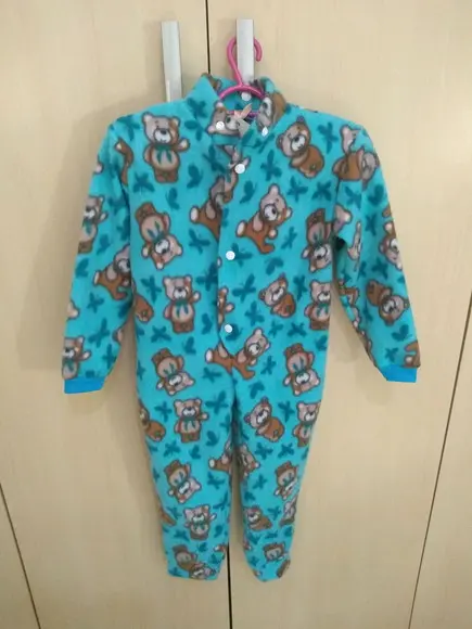 Macacão Pijama em Soft, (1, 2 ou 3 anos)