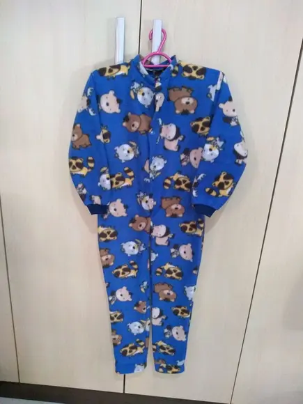Macacão Pijama em Soft, (1, 2 ou 3 anos)