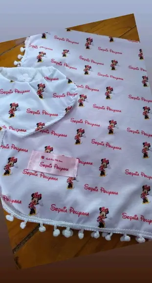 Manta Personalizada para bebê