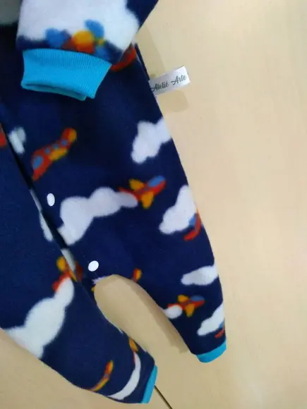 Macacão Tip Top, RN a 1 ano.