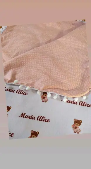 Manta Personalizada para bebê