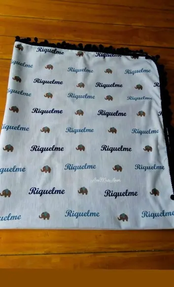 Manta Personalizada para bebê