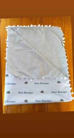 Manta Personalizada para bebê
