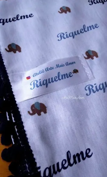 Manta Personalizada para bebê