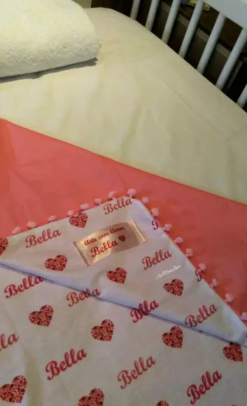 Manta Personalizada para bebê