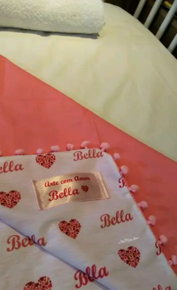 Manta Personalizada para bebê