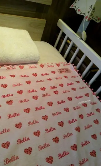 Manta Personalizada para bebê