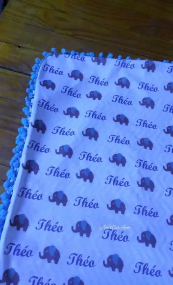 Manta Personalizada para bebê
