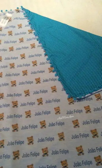 Manta Personalizada para bebê