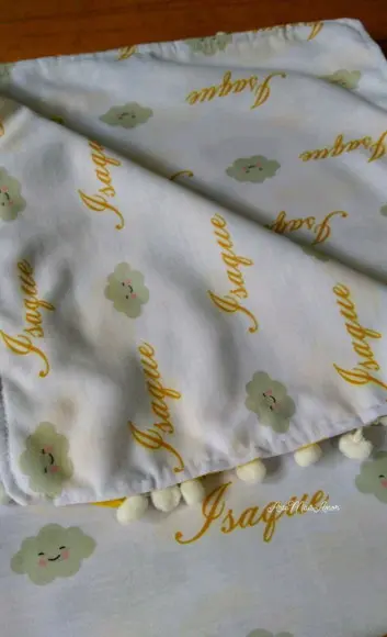 Manta Personalizada para bebê