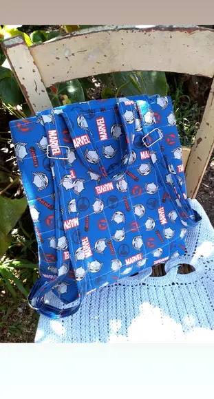Mochila Infantil Personagens.