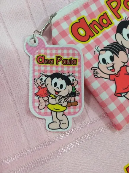 Necessaire Bolsinha Personalizada com Toalhinha Escola Festa