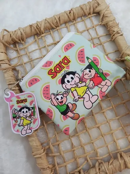 Necessaire Bolsinha Personalizada Lembrancinha Festa Escola