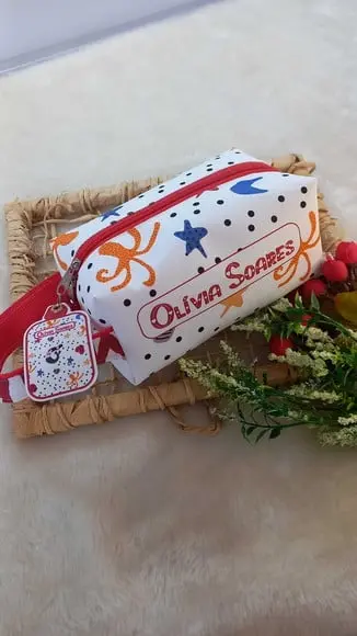 Necessaire Box, com Alça Personalizada.