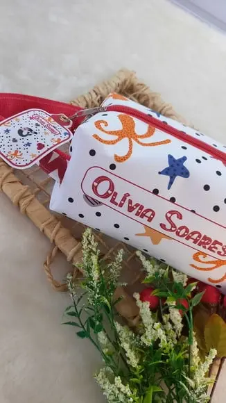 Necessaire Box, com Alça Personalizada.