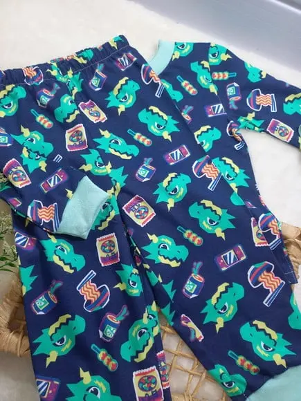Pijama Infantil Algodão Menino Puket Jaracé, Crocodilo 2anos