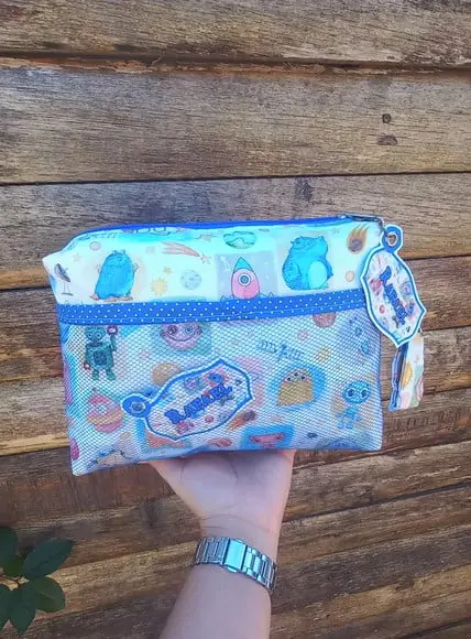 Porta Lenço Umedecido, Fraldas e Pomada.