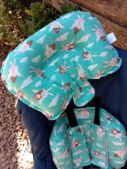 Redutor de Bebê Conforto Almofada com Protetor de Cinto