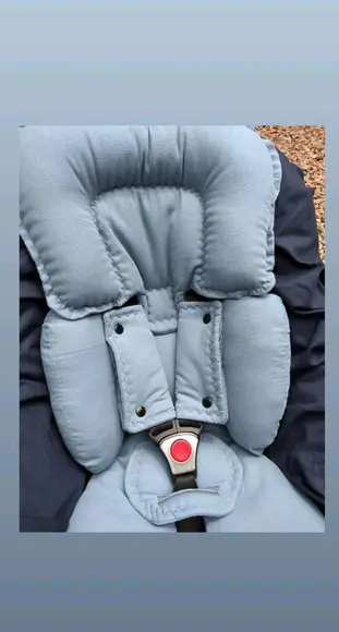 Redutor de Bebê Conforto Almofada com Protetor de Cinto.