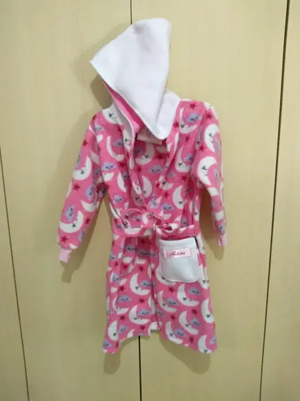 Roupão infantil em Soft.