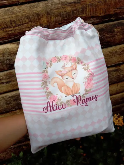 Saquinho para Roupas Personalizado.