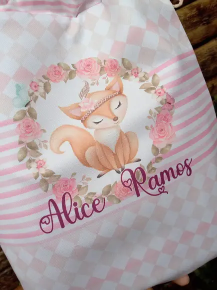 Saquinho para Roupas Personalizado.
