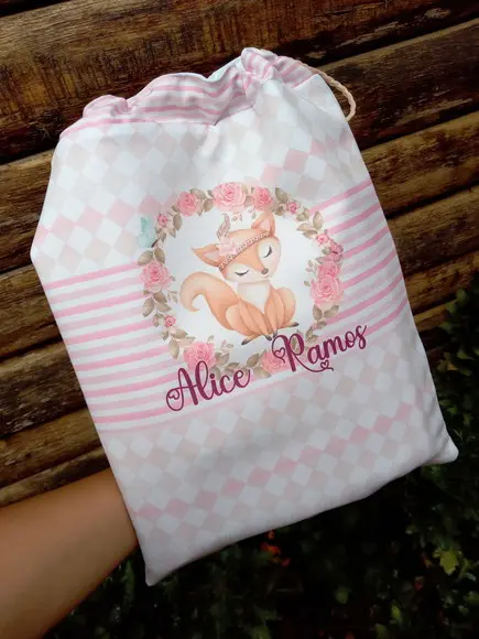 Saquinho para Roupas Personalizado.