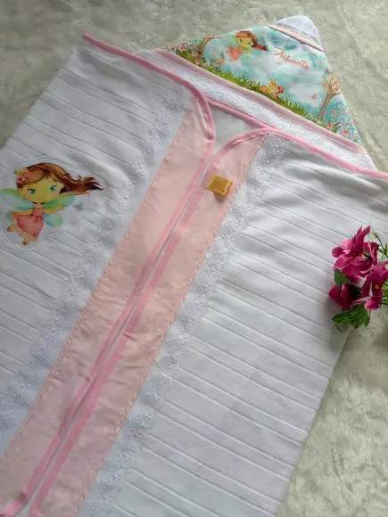 Toalha De Banho Com Capuz Personalizada.