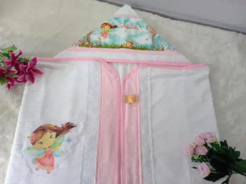 Toalha De Banho Com Capuz Personalizada.