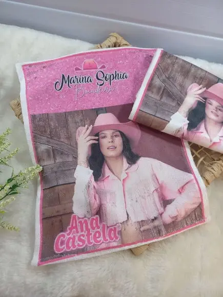 Toalhinha Personalizada Sublimação.