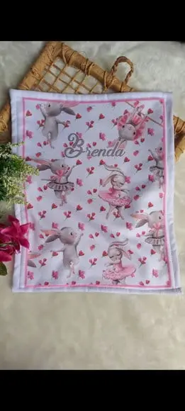 Toalhinha Personalizada Sublimação.