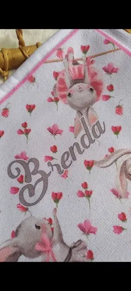 Toalhinha Personalizada Sublimação.