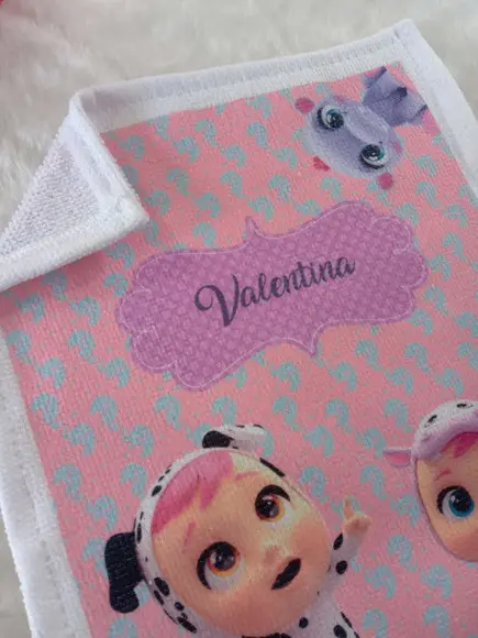 Toalhinha Personalizada Sublimação.