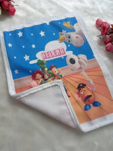 Toalhinha Personalizada Sublimação.
